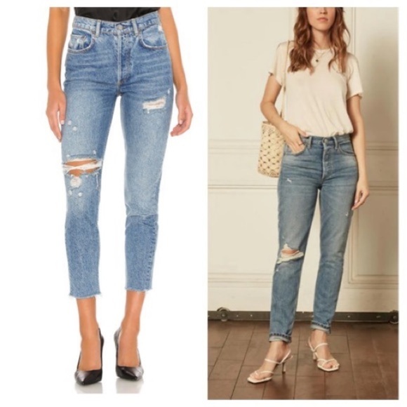 Boyish The Billy High Rise Skinny Denim Button Fly Jeans sz 25 - Picture 1 of 11